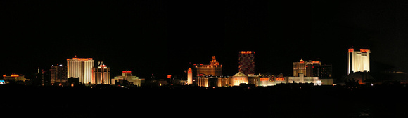Atlantic City Night Panorama
